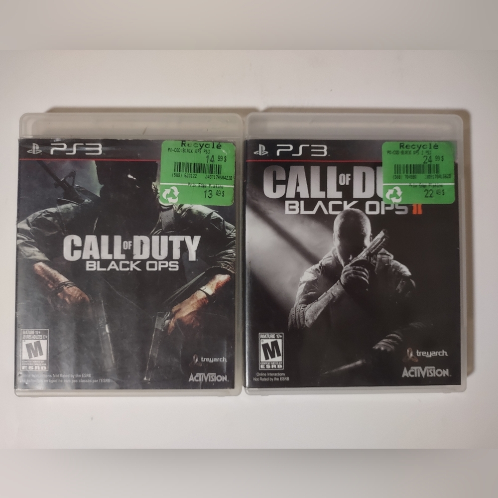 Call of Duty: Black Ops & Black Ops II for PS3